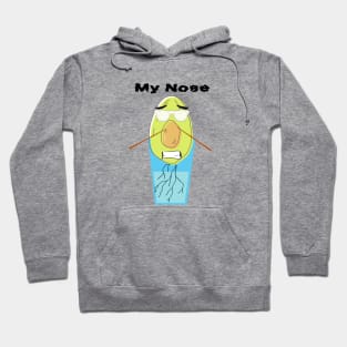 Mr Avocado funny design Hoodie